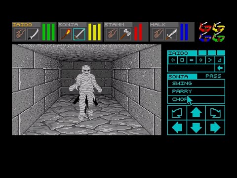 Atari ST Game: Dungeon Master (1987 FTL Games)
