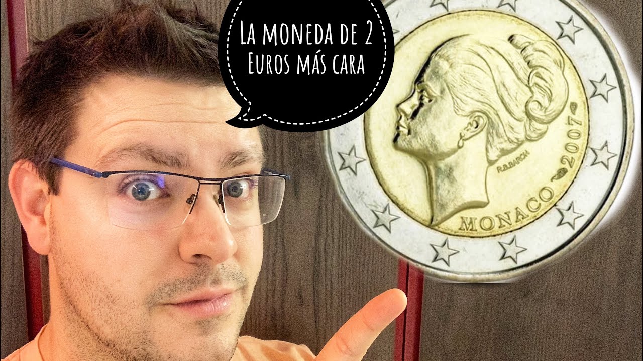 La moneda de 2 Euros MÁS Cara!!! 💰Grace Kelly Monaco 2007