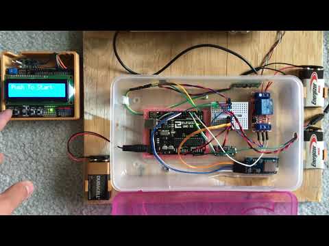 Solid Rocket Motor Arduino Test Stand