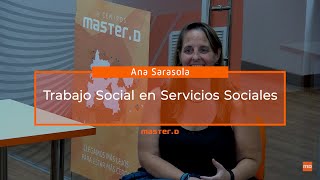 Trabajo Social en Servicios Sociales Ana Sarasola Trabajo Social en Servicios Sociales Ana Sarasola