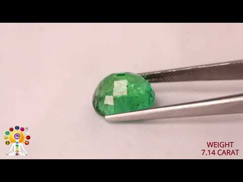 Emerald 7.14ct. (Super Luxury) video
