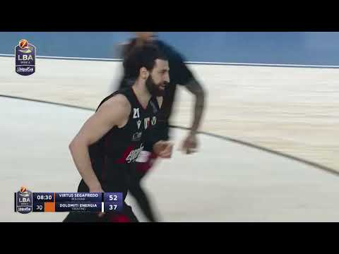 LBA | Highlights 16^ giornata Virtus Segafredo Bologna-Dolomiti Energia Trentino