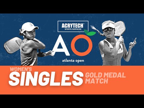 Acrytech Atlanta Open - Women's Singles Gold Medal Match - Waters vs. Parenteau