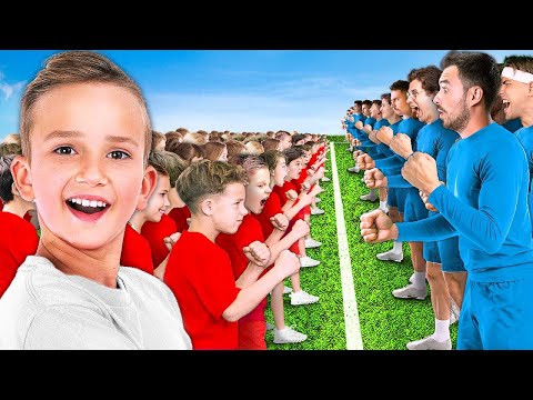 KIDS vs ADULTS Extreme Strength Challenge from Vlad!