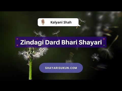 Zindagi Dard Bhari - Shayari sukun 