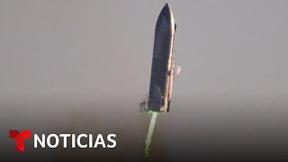 SpaceX aborta a último momento una tercera prueba del cohete que quieren llevar a Marte