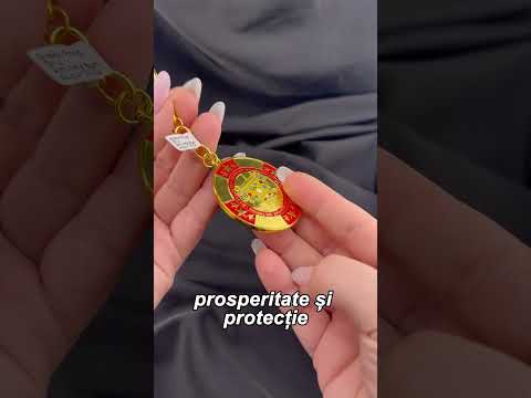 Breloc Feng Shui Amuleta Bun Augur