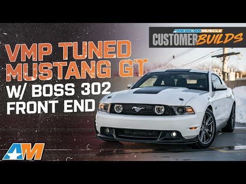 VMP Tuned 2011 Mustang GT with Boss 302 Front Splitter | AmericanMuscle Customer Builds