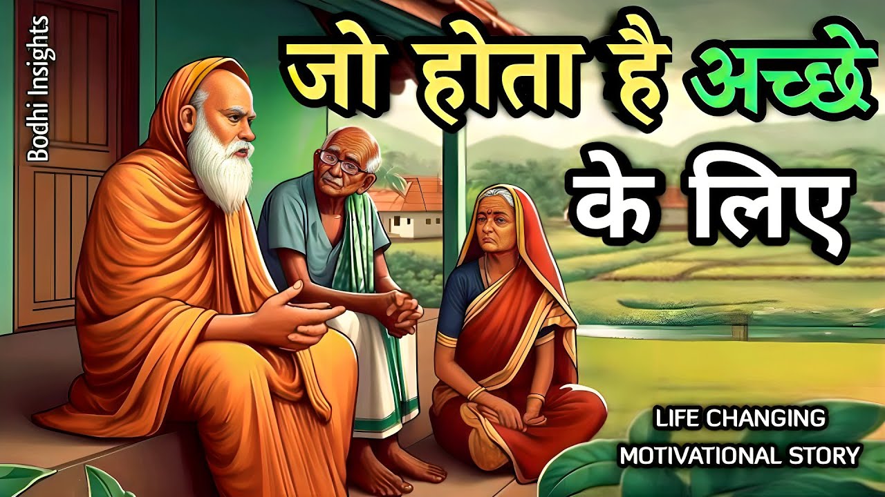 जो होता है अच्छे के लिए ही होता है Buddhist Story On God's Plan । Bodhi Insights #buddha #motivation