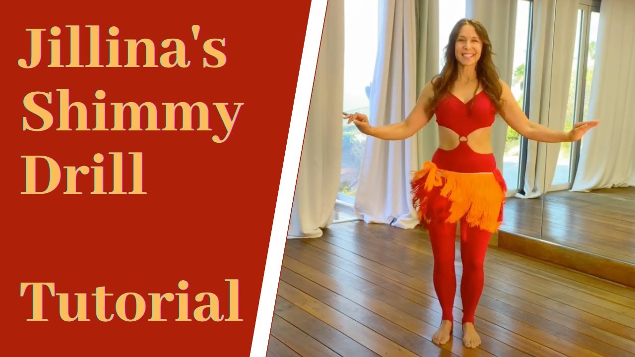 Jillina's Belly Dance Shimmy Drill Tutorial