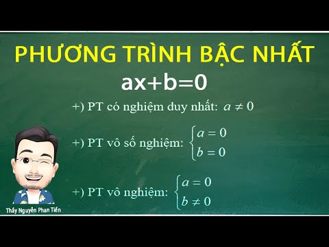 Giải Và Biện Luận Phương Trình Bậc Nhất (Toán 10) |