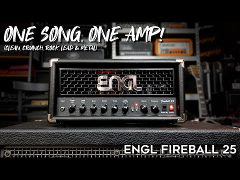 Engl Fireball 25 Type E633 2-Channel 25-Watt Guitar Amp Head | Reverb