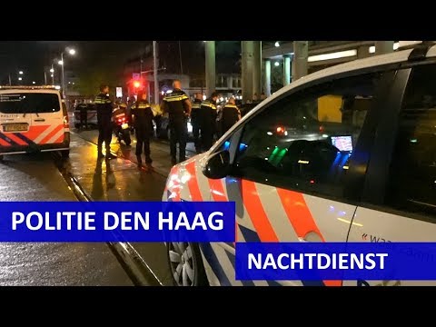 Politievlogger Jan-Willem - Nachtdienst in Den Haag - Aanhouding - Binnenstad
