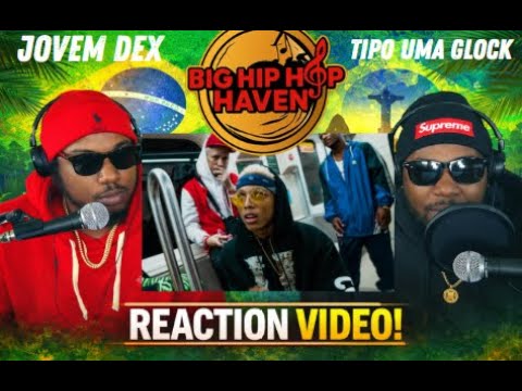 Jovem Dex - Tipo Uma Glock | American's First Time Reaction 🔥🎤