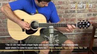 Video thumbnail for Peluso 22 251 Tube Mic at Sound Pure by soundpurestudios