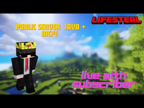 EPIC Lifesteal SMP in MCPE 1.20! Join Now 24/7