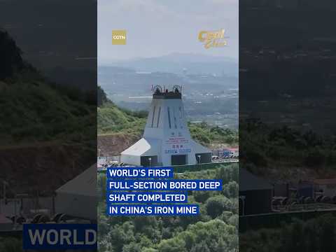 China completes kilometer-deep mine shaft using world-first tunneling equipment