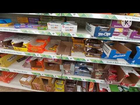 Chocolates Gummies 🍫 Haribo Reese's Hershey's Mounds Twix Snickers Milky Way 🌌 ASMR Shopping Sounds 