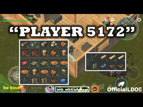"Player 5172" base raided w/ tanning rack to block - Last Day On Earth: Survival