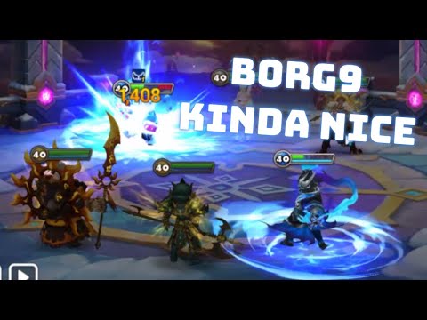 BORGNINE TEST and SPEEDRUN┃Summoners War G3 SIEGE