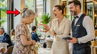 A MULHER HUMILDE FOI HUMILHADA NO RESTAURANTE CHIQUE… ATÉ A FILHA MILIONÁRIA ENTRAR PELA PORTA