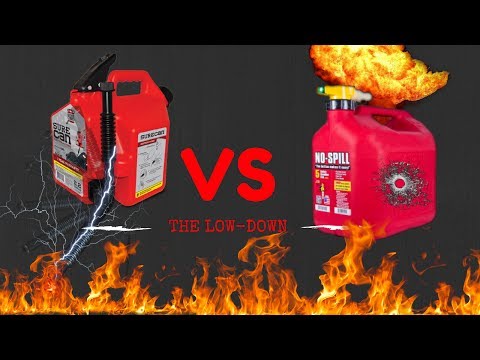 SURECAN VS NO-SPILL, Which Gas Can Do You Choose? Just my opinion