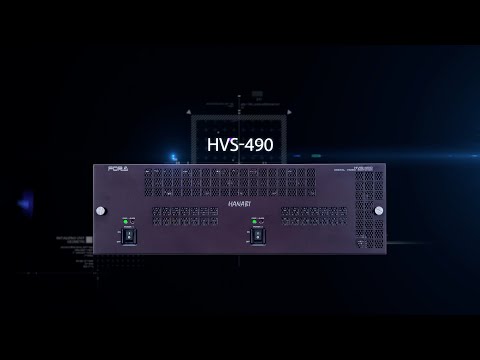 NDI ® 4Kビデオスイッチャー HVS-490