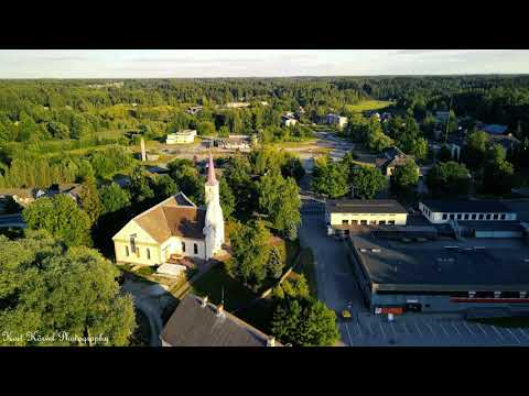 Suvine Põlva linnulennult (21.07.2021, DJI Mavic Air 2)
