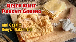 Download lagu RESEP KULIT PANGSIT GORENG || Anti Gagal !! Renyah Maksimal !! mp3