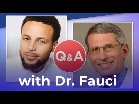 COVID-19 Q&A with Dr. Fauci and Stephen Curry (Official Video)