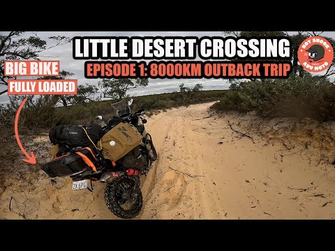 Little Desert BIG STRUGGLES | SOLO KLR650
