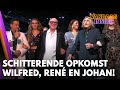 Schitterende opkomst van Wilfred, René en Johan bij oudejaarsspecial