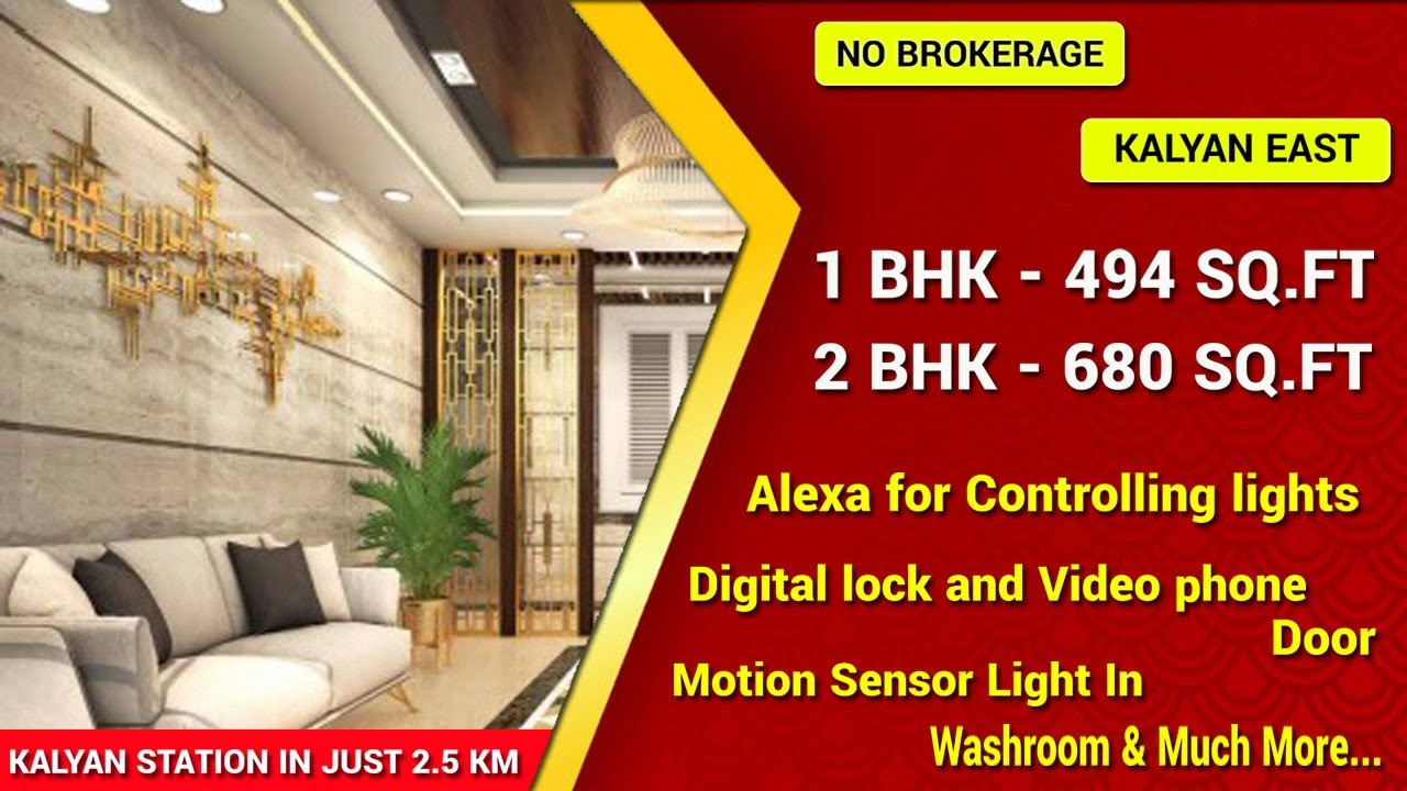 1 & 2 Bhk Flat For Sale In Kalyan By Sonawane Group | Krishna Ultima