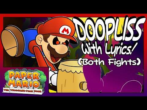 Doopliss With Lyrics! | Paper Mario: The Thousand-Year Door