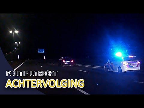 Politie Achtervolging op de A27 - Politie Utrecht Noord - Police chase