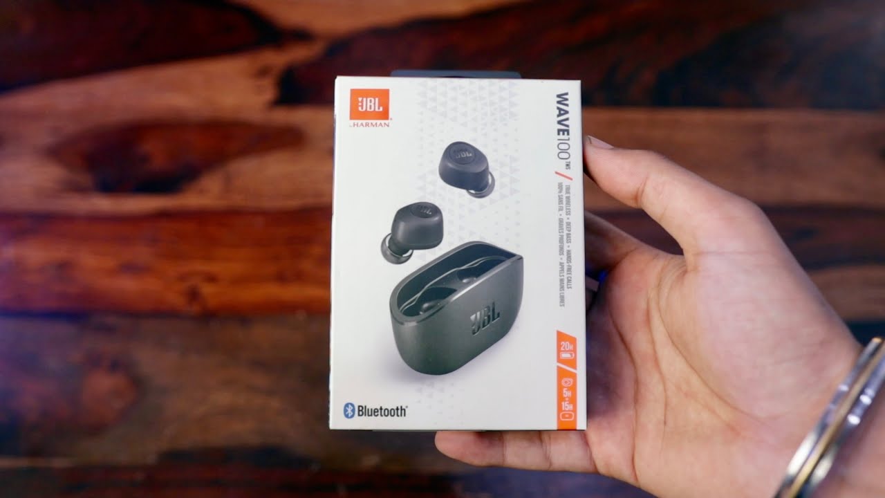 Наушники JBL Wave 100TWS, серебристый