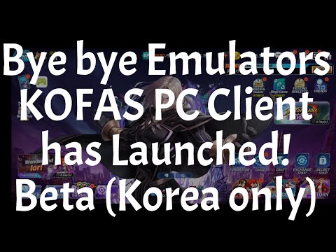 How to Download King of Fighters All Star in PC | PC Client (Beta, KOREA)| Play KOFAS in Computers