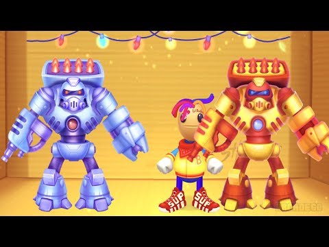 Kick the Buddy: Forever - Golden Droid vs Lil Buddy - Kick the Buddy Forever All Nano Weapons