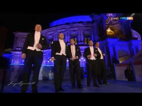 Semperopernball 2015 Dresden - Auftritt der Wiener Comedian Harmonists