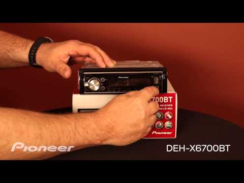 Pioneer DEH-X6700BT (Ships as DEH-X6900BT)-video