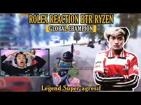 YOUTUBER LUAR ROLEX REACTION BTR RYZEN THE LEGEND OF CLUTCH  | CLUTCH 1VS 4