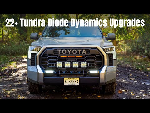 22+ Toyota Tundra Diode Dynamics Lighting Upgrades