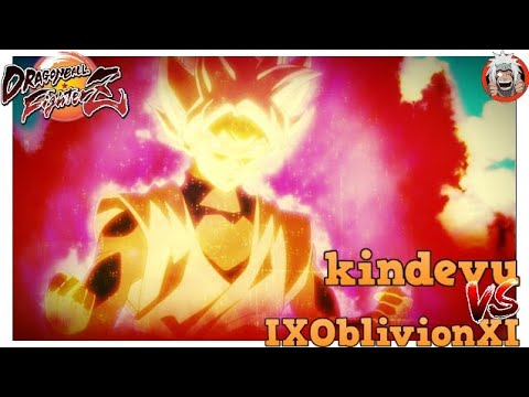 DBFZ IXOblivionXI vs kindevu - (Goku Black, GokuUI, Bardock) vs ( Bardock, Kidbuu, GokuGT)