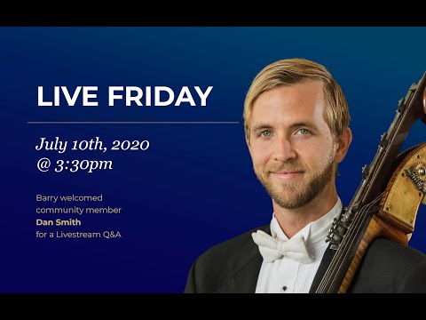 Live Fridays S01E08 — Dan Smith — July 10, 2020
