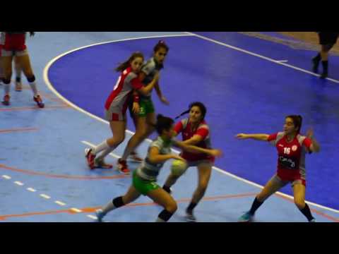 Andebol: CJ Almeida Garrett - CA Leça Sen.Fem. NOV2016