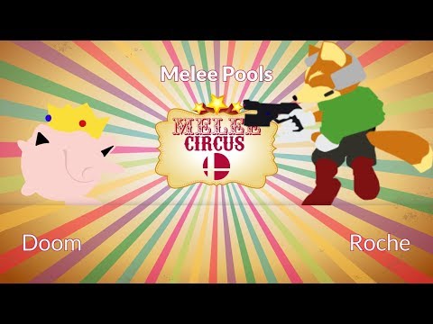 Melee Circus: Doom (Jigglypuff) vs Roche (Fox, Sheik) - Pools