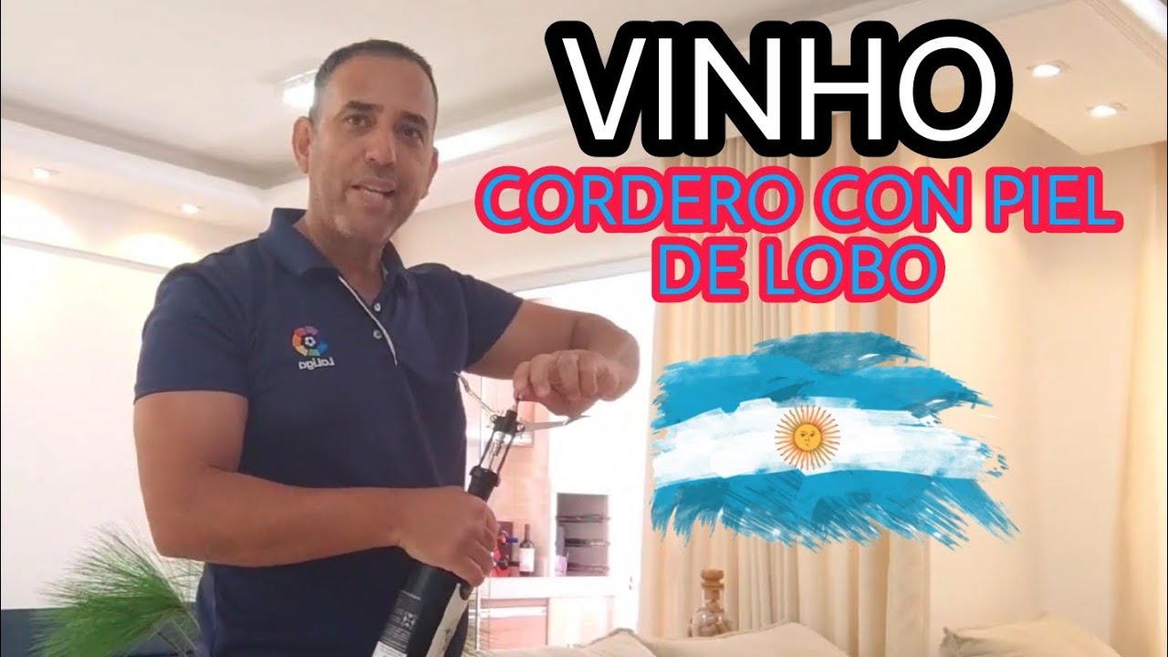 Vinho 🍷 Argentino 🇦🇷 Cordero con piel de lobo.