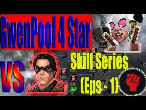 4 Star GwenPool vs WS (ROL) ! Skill Series (EPS-1) Marvel Contest of Champions