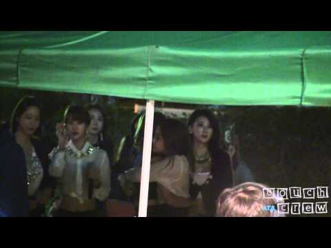 131008 Nine Muses Backstage @ Gyeonggi University