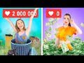 Rich Unpopular Girl Vs Broke Popular Girl